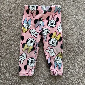 Minnie Mouse & Friends Leggings size 12 M
